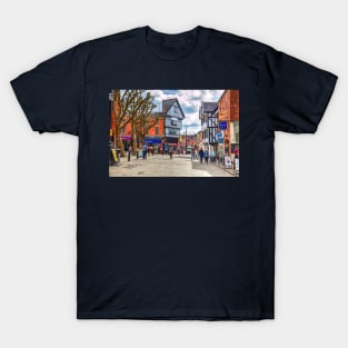 Chesterfield Town Centre, Derbyshire, UK T-Shirt